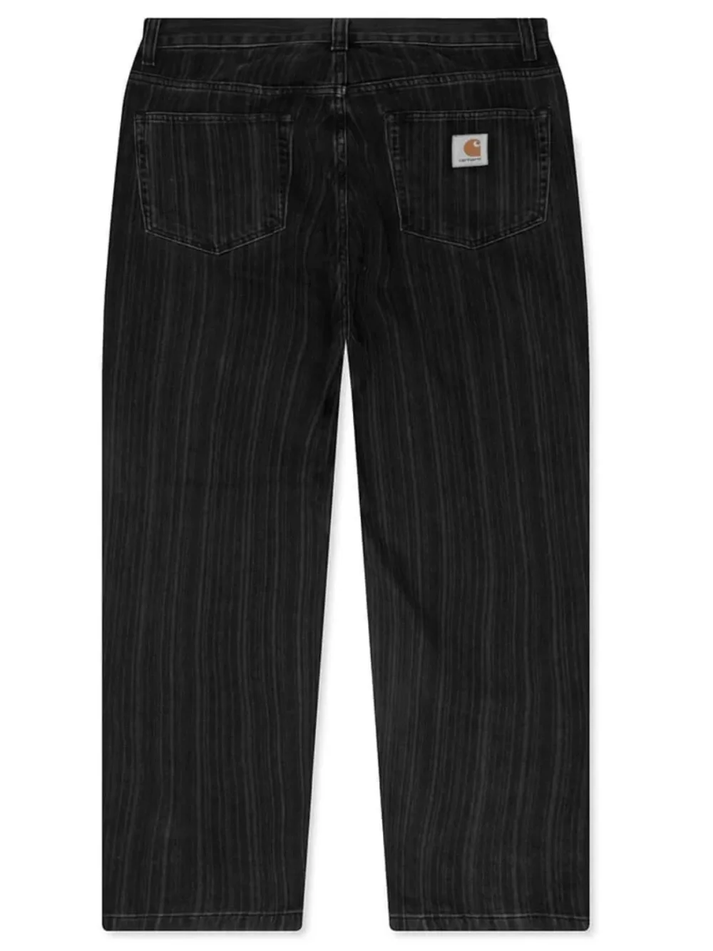 Carhartt WIP Black Relaxed Straight Jeans